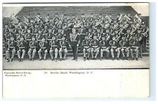 Military Marine Band Washington DC Early Postcard View Harris Ewing picture