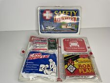 1996 Safety First Aid Kit Lot Of 2 Never Used Made In USA Expired Kit Medical picture