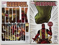 Deadpool 38 39 Newsstand Price Variant Lot vs Hulk Ryan Reynolds Back Covers picture