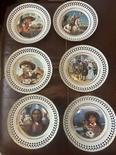 Bing & Grondahl Buffalo Bill's Wild West Complete 8 plate Collection #637 picture