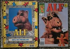 Vintage ALF Lot, Comic Book, Cards, Newspaper, Table Display, Stickers, Clip picture