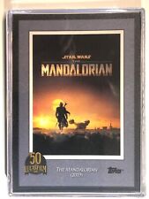 2021 Topps Star Wars LucasFilm 50th Anniversary **The Mondalorian** # 20 - NM/MT picture