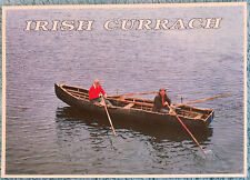 Irish Currach Dublin Ireland 1980's Vintage Unused Postcard picture