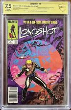 Longshot #1 Marvel Canadian Price Variant - CBCS 7.5 - SKETCHED by Bill Anderson picture