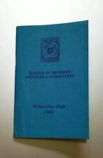 Bohemian Club 1986 Roster of Members Officers & Committees Booklet Grove Rare picture