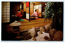 c1950's Maiko Gardens Japanese Restaurant Vancouver BC Canada Postcard picture