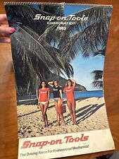 Vintage 1983 SNAP-ON TOOLS Calendar Original 21