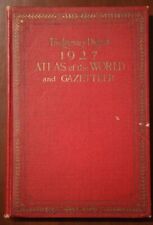 The Literary Digest 1927 Atlas of the World and Gazetteer MAPS Funk & Wagnalls picture