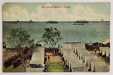An Ideal Soldier Camp World War 1 Era 1918? Vintage Postcard picture