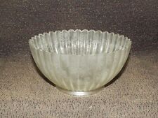 DEEP ETCHED MELON DESIGN GAS SHADE  #2732 picture