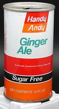 Handy Andy Sugar Free Ginger Ale; San Antonio, Texas; steel soda pop can picture