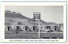 c1940's Valley View Motel with 8 Modern Units Helena Montana MT Vintage Postcard picture