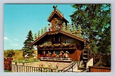 Wilmot OH-Ohio, World's Largest Cuckoo Clock, Scene, Antique, Vintage Postcard picture
