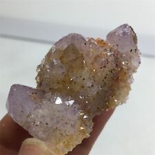 37.8g Rare SMOKY PHANTOM SPIRIT QUARTZ Fairy Cactus Crystal Mineral Cluster picture