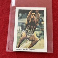 1968 Mexico Olympics BILL TOOMEY Card   EX-NM   Track & Field picture