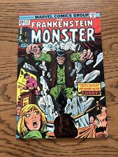 The Frankenstein Monster #12 (Marvel Comics 1974) High Grade Bronze Age NM/VF picture