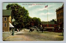 Wolfeboro NH-New Hampshire, Main St Looking East, Antique, Vintage Postcard picture