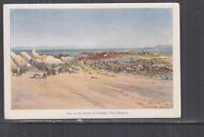 GIBRALTAR, VIEW OF THE STRAITS FROM MOROCCO, c1920 ppc., unused. picture