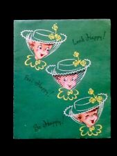 Vintage c1950's Happy Birthday Greeting Card picture