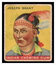 1933-40 Goudey R73 Indian Gum #27 Joseph Brant IND1-02 picture