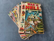 War is Hell #1-15 Complete Run 1973 Marvel Comic Key Issues Low Mid Grades picture