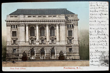 Vintage Postcard 1906 New Post Office, Providence, Rhode Island picture