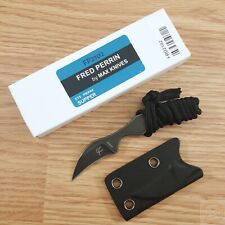 Fred Perrin Le Chestnut Fixed Knife 1.57 440C Steel Blade One-Piece Construction picture