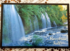 Mossbrae Falls Dunsmuir California CA Vintage Postcard Chrome Unused picture