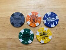 Lot of 5 Harley Davidson Poker Chips picture