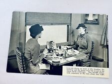 ca 1940s RR Postcard Union Pacific Railroad Challenger Train interior Dining Car picture
