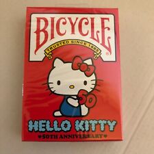 Bicycle Sanrio Hello Kitty 50th Anniversary Playing Cards Exclusive in Japan picture