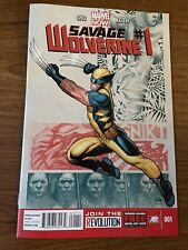 Marvel Comics Savage Wolverine #1 First Print Frank Cho Writer And Artist picture
