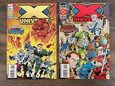X-Universe #1 #2 • KEY 1st Appearance Of Empath Age Of Apocalypse (Marvel 1995) picture