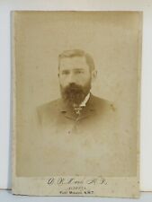 Cabinet Card D.W. Davis Mounted Police Fort McLeod NWT Donald Watson Davis picture