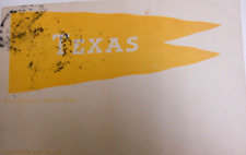 1908 University of Texas Pennant Postcard (posted 1/6/08 from Austin) picture