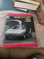 World Cars 1984 Book Club Of Italy Ferrari Fiat BMW VW Alfa Saab sports picture