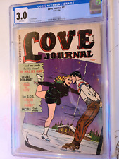 LOVE JOURNAL # 22 ORBIT 1954 JOHN BUSCEMA COVER AND ART CGC 3.0 SCARCE 2nd HIGH picture