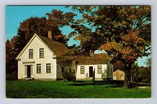 Stoughton MA-Massachusetts, Home of Mary Baker Eddy, Vintage Souvenir Postcard picture