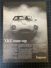 Vintage 1968 Jaguar XKE Print Ad picture