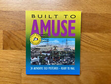 Built To Amuse 24 Authentic Old Postcards book (amusement parks) picture