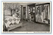 c1910's The Dorothy Quincy Room Hancock Clark House Lexington MA Postcard picture