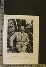 1928 DOUGLAS FAIRBANKS ACTOR MOVIE STAR SEXY MOTION PICTURE PHOTO INSERT 24631 picture
