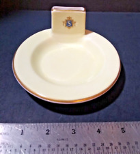Syracuse Hotel Statler ashtray with match holder picture