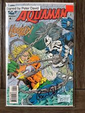 AQUAMAN (1994 SERIES) #4 SIGNED BY PETER DAVID GUEST STARRING LOBO picture