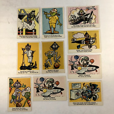 Lot of 10 1965 Fleer Weird-Ohs Cards - Count Von Frankfurter Freddy Flameout etc picture