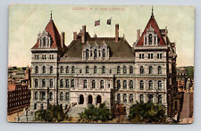 c1910 DB Postcard Albany NY New York Capitol Building picture