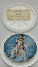 Danbury Mint Squeezing In Young Innocence by Kathy Lawrence 1991 Collector Plate picture