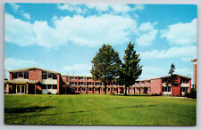 Vintage Postcard New Residence Hall, Alma College Michigan picture