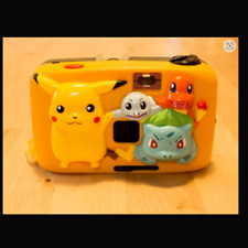 Pokemon print film camera Pikachu Yellow Used Action not verified picture