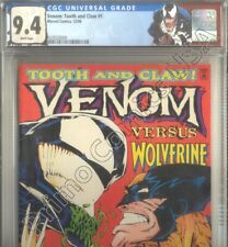 PRIMO:  VENOM TOOTH AND CLAW #1 WOLVERINE Custom Label 1996 Marvel CGC 9.4 NM picture